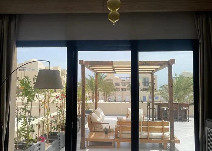 Appartement Elgouna, Elegant 1bedroom, Private Patio In Fanadir Marina
